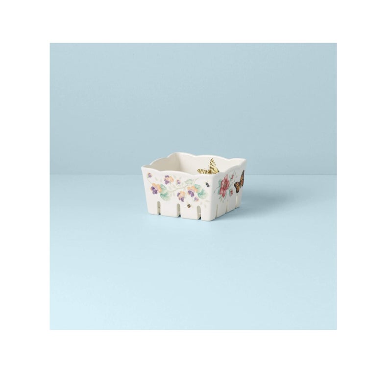 Lenox Butterfly Meadow Berry Bowl, 1.25 LB, Multi - Image 3
